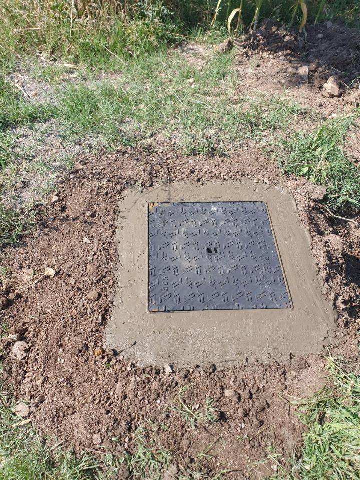 installation complète de pompe immergée sous regard